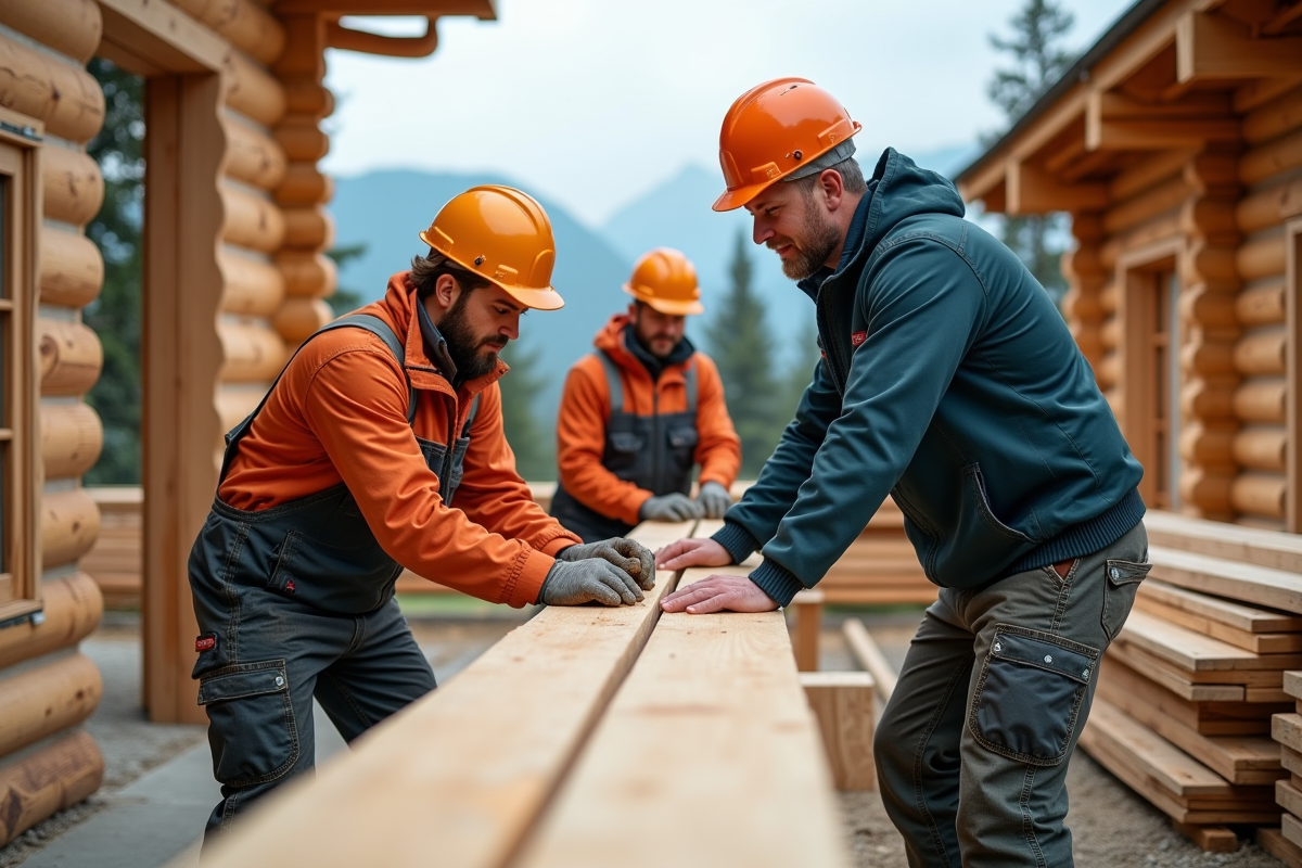 Montage de chalet en bois : les professionnels qualifiés