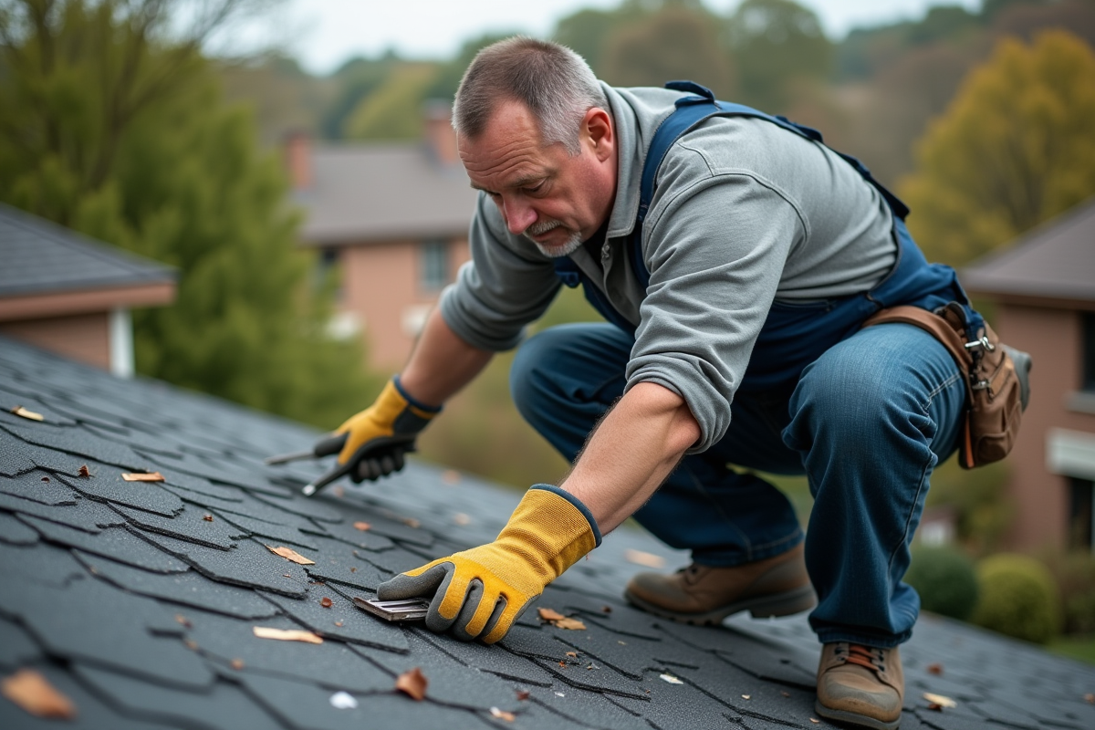 Durée nécessaire pour le retrait des bardeaux d’un toit