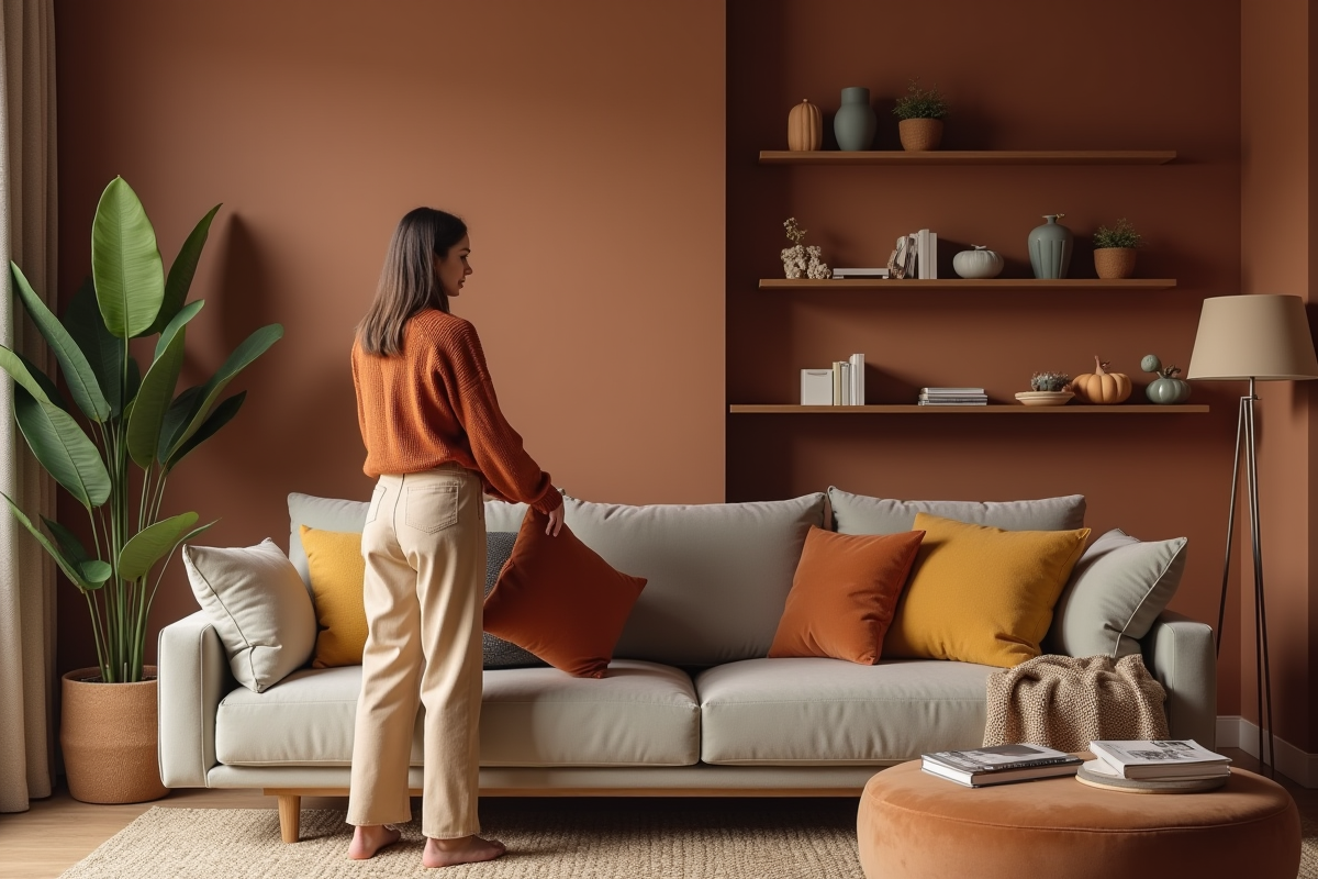 Couleurs chaleureuses pour une pièce accueillante : sélection et conseils
