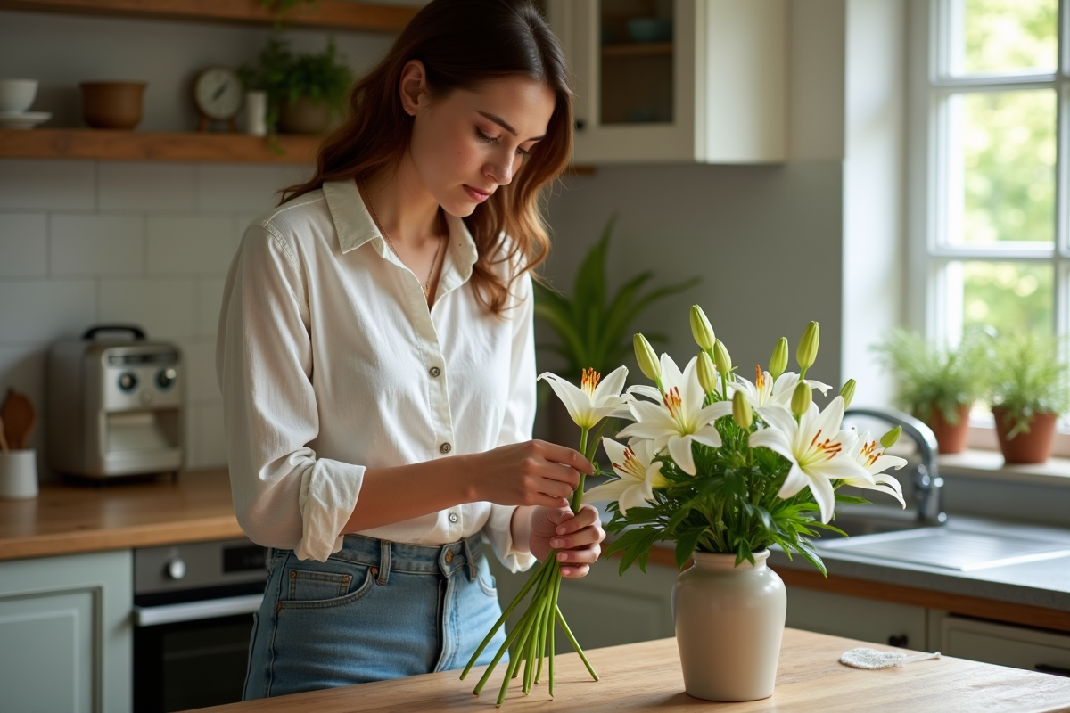 Plantation d’un lys à partir d’un bouquet : faisabilité et méthodes