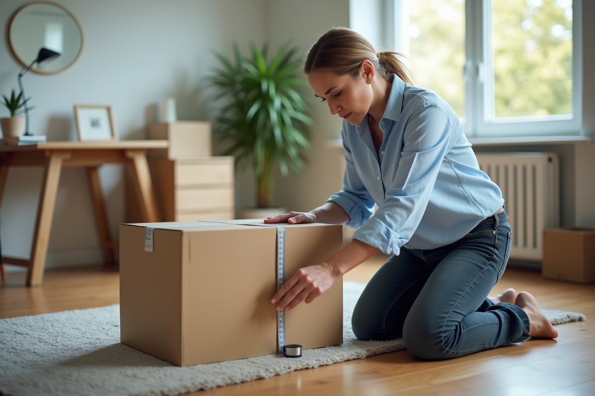 Prise de dimensions d’un carton : méthode et astuces