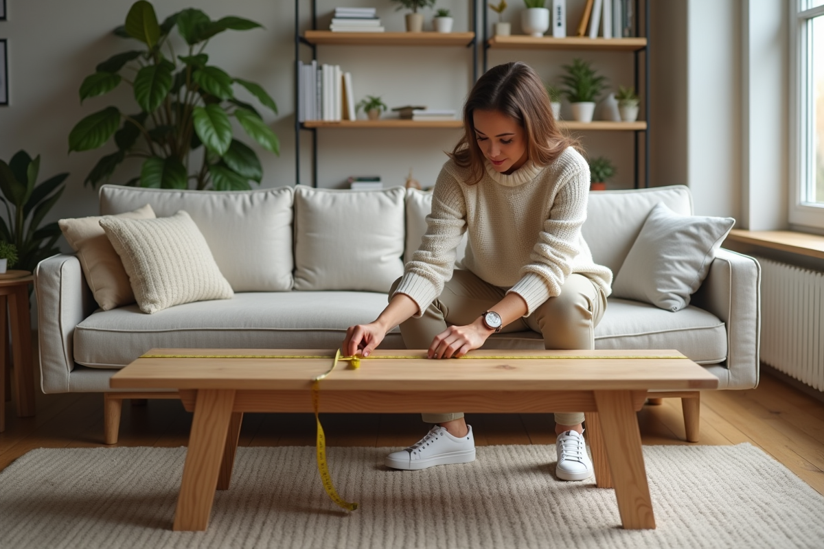 Choisir la taille idéale pour votre table basse – Conseils et normes