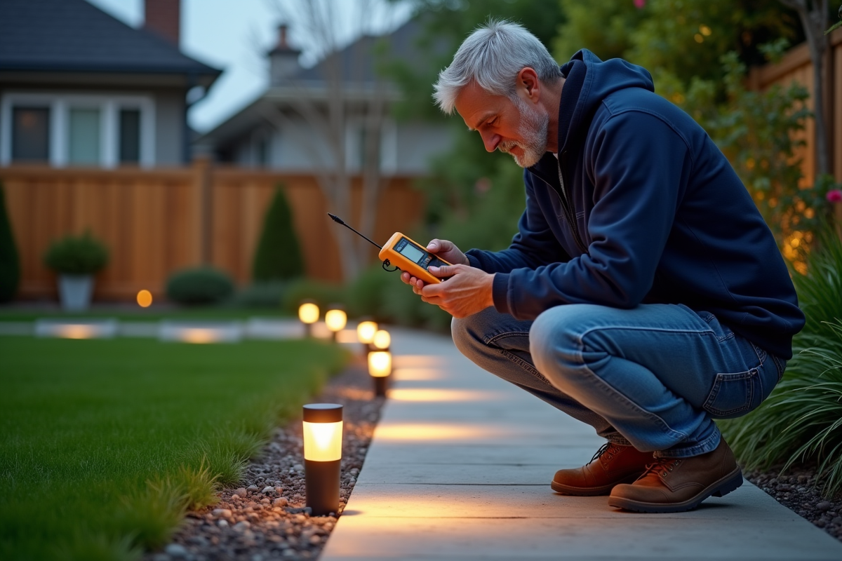 Consommation d’électricité des éclairages extérieurs à LED
